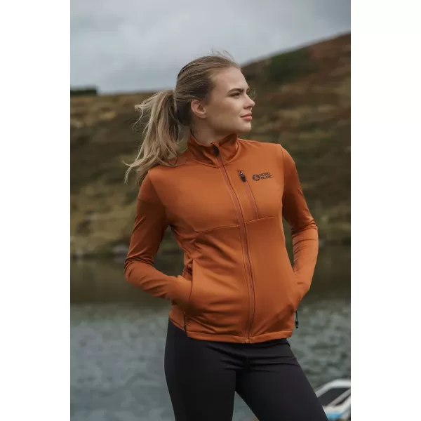  Női powerfleece pulóver NORDBLANC SEDGE NBWFL8291 BARNA 