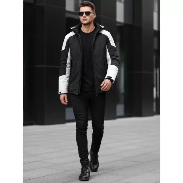  Férfi dzseki DSTREET TX5123 FEKETE 
