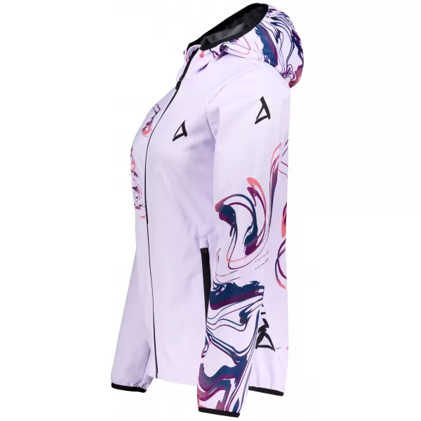  Női prémium softshell kabát ALTISPORT VOJ/ALW064JACK01 HALVÁNYLILA 