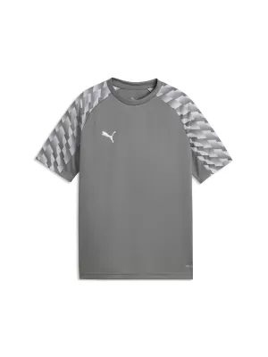 Gyermek póló PUMA TEAMLIGA26 JERSEY JR 659723_13 FLAT MEDIUM GRAY/ LAPOS KÖZÉPSZÜRKE/PUMA FEHÉR