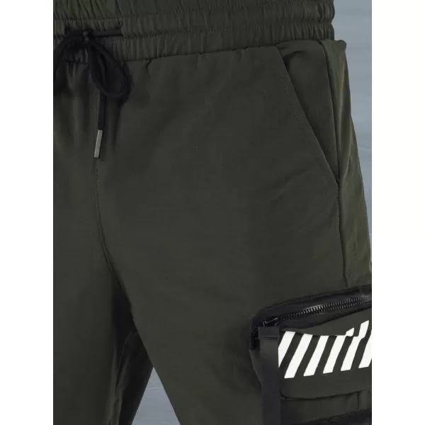  Férfi nadrág DSTREET UX4160 ZÖLD 