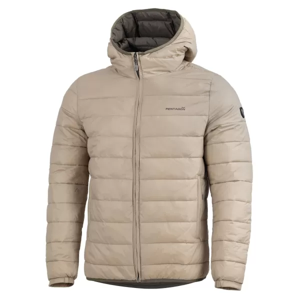  Kabát PENTAGON AURORA 2.0 PUFFER HOODED JACKET K08048-2.0 KHAKI 