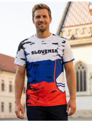 Prémium férfi póló ALTISPORT VOJ/ALM036SI/TR01 SZLOVÉNIA