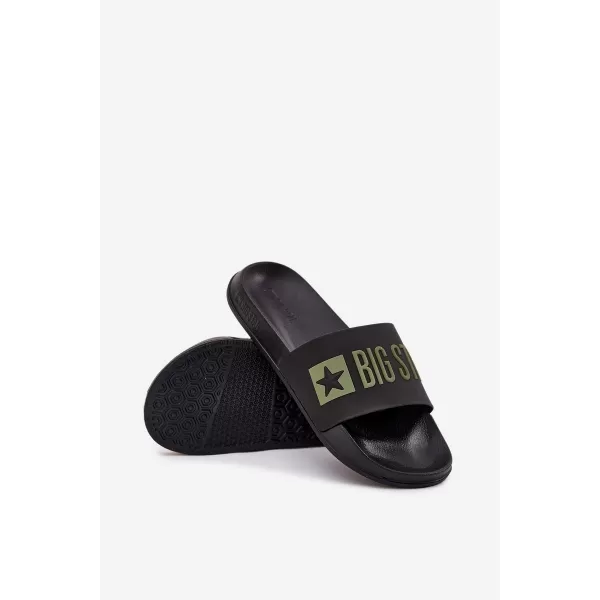  Férfi papucs BIG STAR SS174359 BLACK Big Star Shoes 