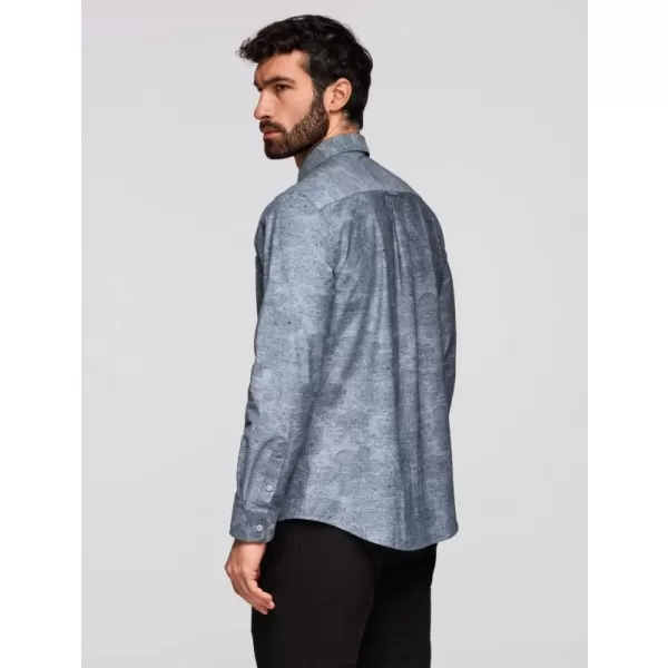  Férfi ing OMBRE K701 SZÜRKE 