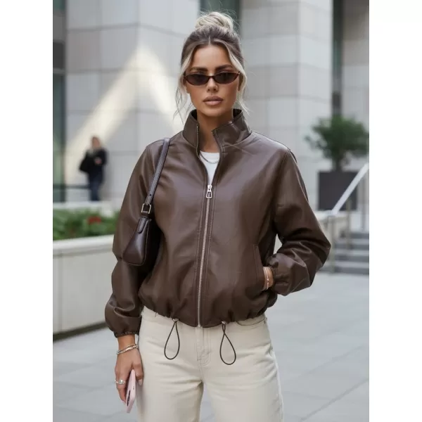  Női kabát DSTREET TY5596 BARNA 