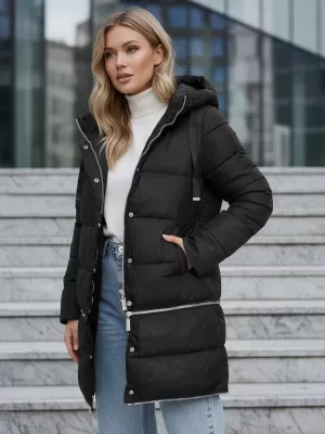 Női kabát DSTREET TY5151 FEKETE
