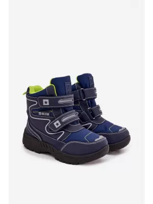 Gyermek hócsizma BIG STAR OO374048 BLUE Big Star Shoes