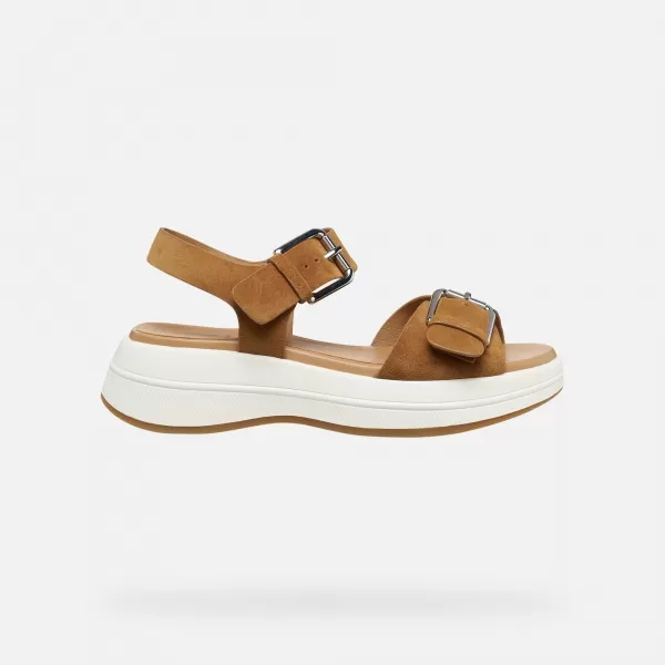  Női szandál GEOX SPHERICA ECUB-3 S G012854 BARNA 