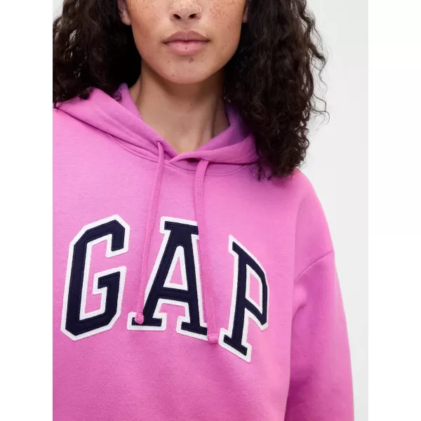  Női pulóver GAP LOGO PULLOVER HOODIE 463506-87 BIMBÓZÓ ORGONA 