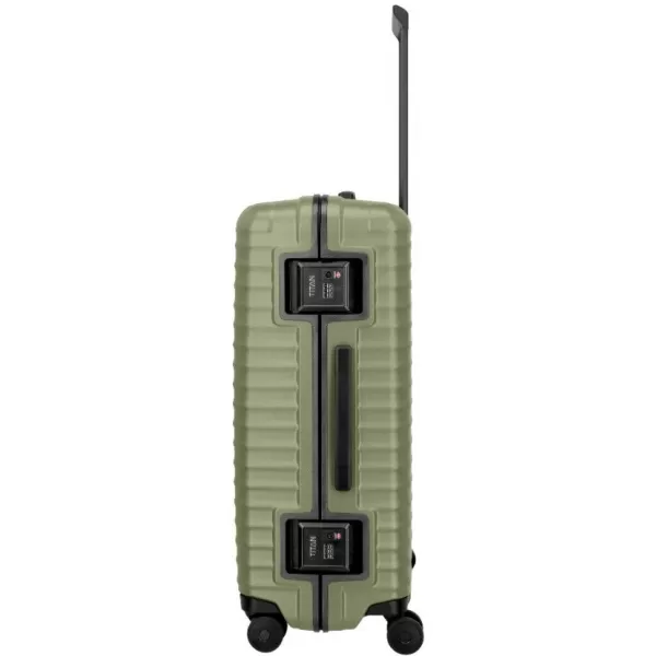  Bőrönd TITAN Overseas M plus Forest green ERDŐ ZÖLD 