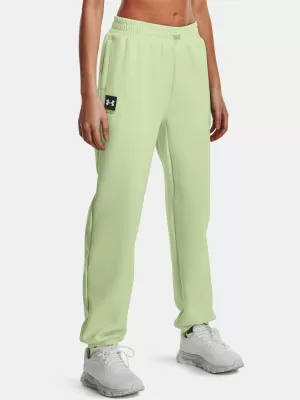 Női sportnadrág UNDER ARMOUR SUMMIT KNIT PANT ZÖLD