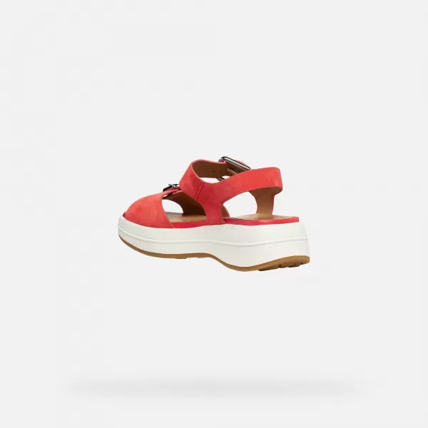  Női szandál GEOX SPHERICA ECUB-3 S G012855 PIROS 