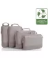 Bőrönd HEYS Ecotex Compression Packing Cube 4 Pc Set LÉGKÖR