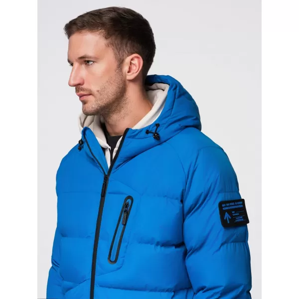  Férfi dzseki OMBRE OM-JAHP-0302 KÉK 