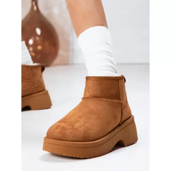  Női cipők DSTREET ZY1288 KARAMELLA 