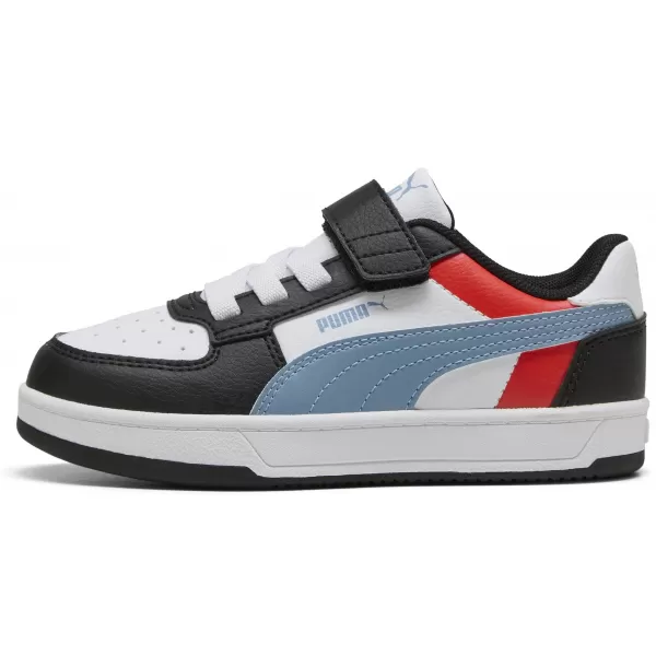  Gyerekcipők PUMA CAVEN 2.0 BLOCK AC+ PS 394462-17 PUMA FEHÉR/HIDEG KÉK/FEKETE 