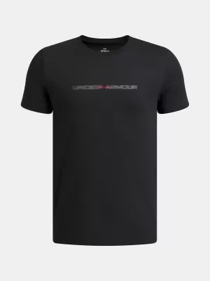 Fiú póló UNDER ARMOUR UA B WM BLUR SS 6009269-001 FEKETE