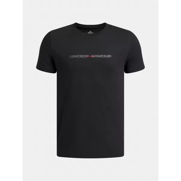  Fiú póló UNDER ARMOUR UA B WM BLUR SS 6009269-001 FEKETE 