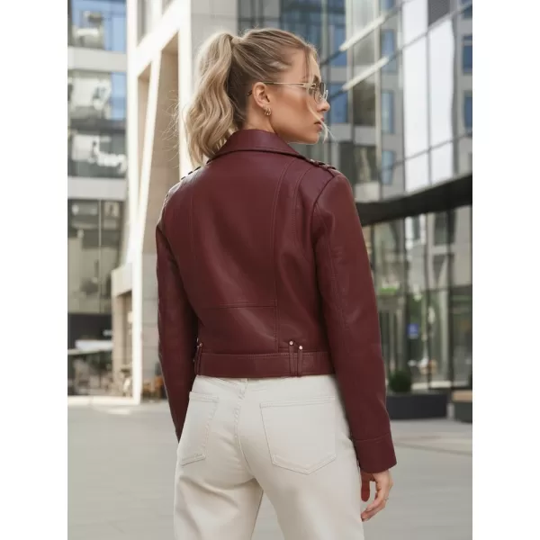 Női kabát DSTREET TY5649 BURGUNDIA 