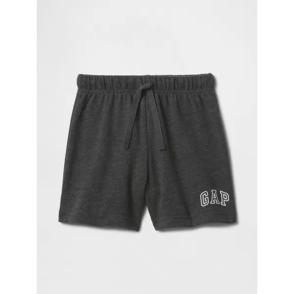  Gyermek rövidnadrág GAP LOGO SWEATSHORTS 725201-01 SZÉN HTHR SZÜRKE 