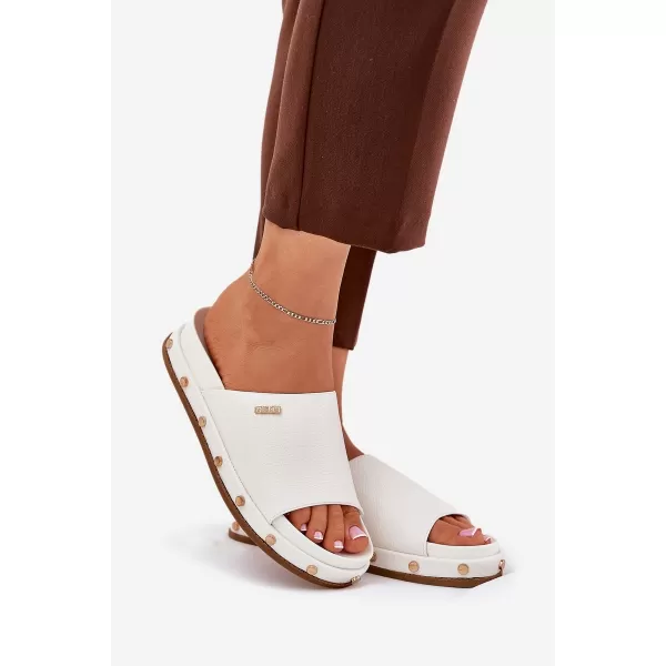 Női papucs BIG STAR RR274216 WHITE Big Star Shoes 