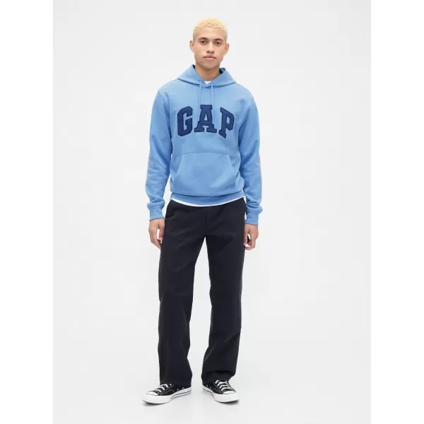  Férfi pulóver GAP LOGO HOODIE PULLOVER 674148-26 KÉK CSÁBÍTÁS 