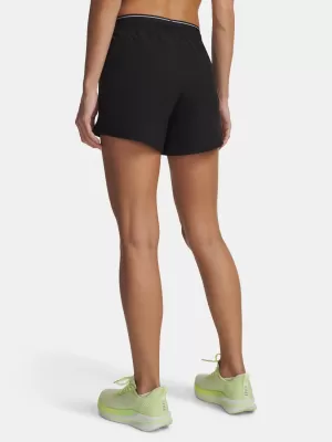 Női rövidnadrág UNDER ARMOUR UA VANISH WOVEN 5IN SHORTS 6009966-008 FEKETE