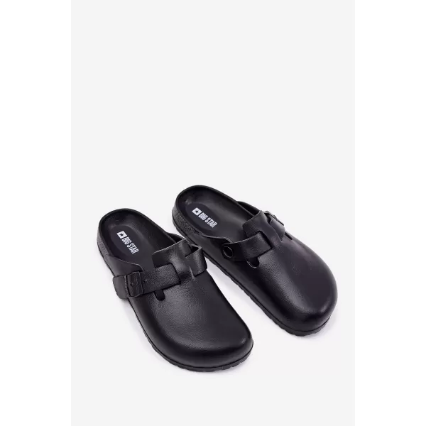  Férfi papucsok BIG STAR RR174A022 BLACK Big Star Shoes 