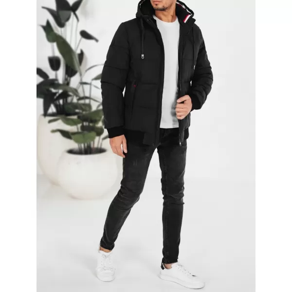  Férfi dzseki DSTREET TX5087 FEKETE 