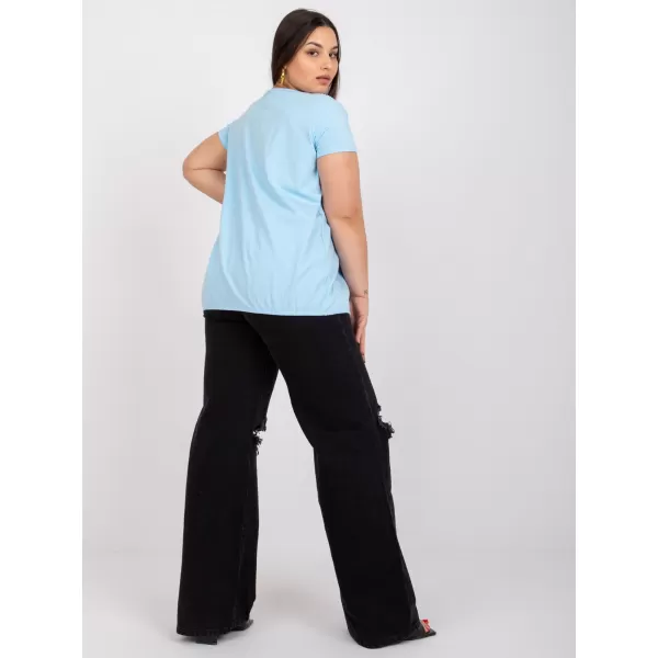  Női póló BASIC FEEL GOOD RV-TS-6320.85P VILÁGOSKÉK 