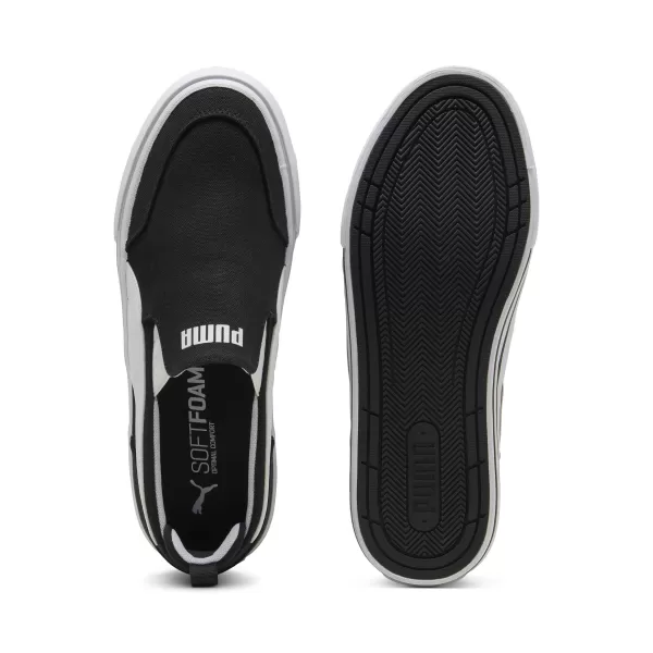  Csizma PUMA COURT CLASSIC VULC SLIPON 400216_02 PUMA FEKETE/PUMA FEHÉR 