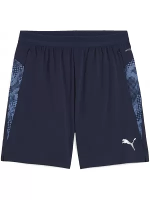 Férfi rövidnadrág PUMA TEAMCUP TRAINING SHORTS 659171-06 PUMA NAVY/PUMA EZÜST