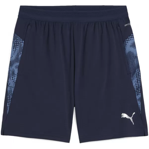  Férfi rövidnadrág PUMA TEAMCUP TRAINING SHORTS 659171-06 PUMA NAVY/PUMA EZÜST 