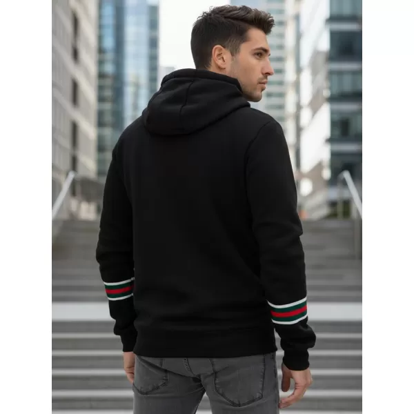 Férfi pulóver DSTREET BX5940 FEKETE 