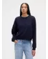 Női pulóver GAP LOGO SWEATSHIRT 799280-01 HADITENGERÉSZET EGYENRUHA