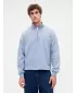 Pulóver GAP CORP LOGO HALF ZIP 873446-01 NAPOS SZÜRKE