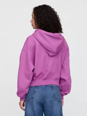 Női pulóver GAP LOGO HOODIE ZIP 823753-00 CATTLEYA ORCHIDEA