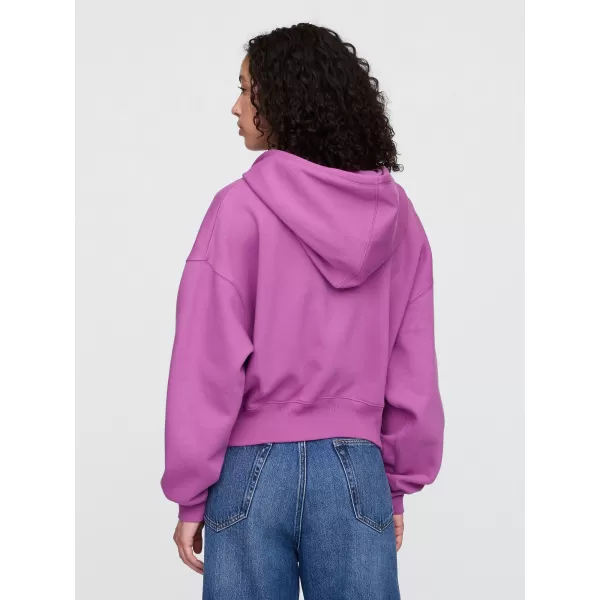  Női pulóver GAP LOGO HOODIE ZIP 823753-00 CATTLEYA ORCHIDEA 
