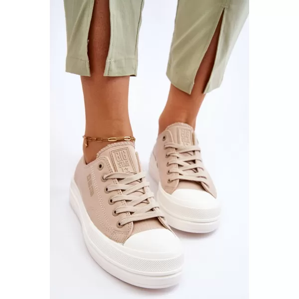  Női tornacipő BIG STAR LL274969 BÉZS Big Star Shoes 