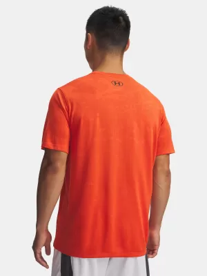Férfi póló UNDER ARMOUR UA TECH VENT JACQUARD SS 1377052-844 NARANCS