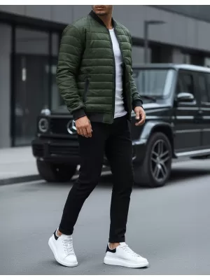 Férfi dzseki DSTREET TX2211A ZÖLD