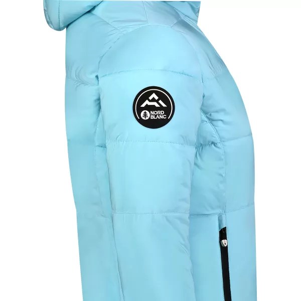  Női téli kabát NORDBLANC KNOLL NBWJL8272 VILÁGOSKÉK 