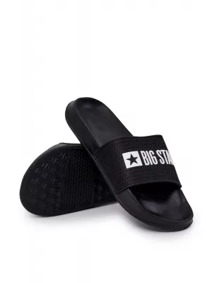 Férfi papucs BIG STAR JJ174505 BLACK Big Star Shoes