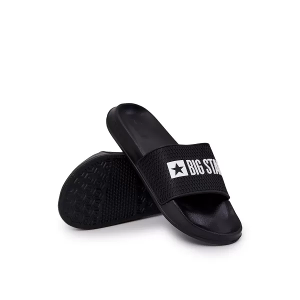  Férfi papucs BIG STAR JJ174505 BLACK Big Star Shoes 