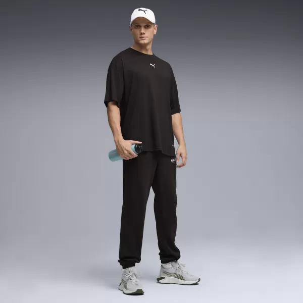  Férfi póló PUMA M GRAPHIC OVERSIZED TEE 528528_01 PUMA FEKETE 