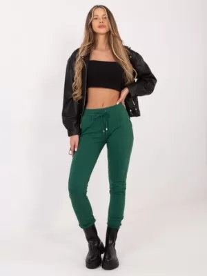 Női melegítőnadrág BASIC FEEL GOOD RV-DR-5040.02X SÖTÉTZÖLD