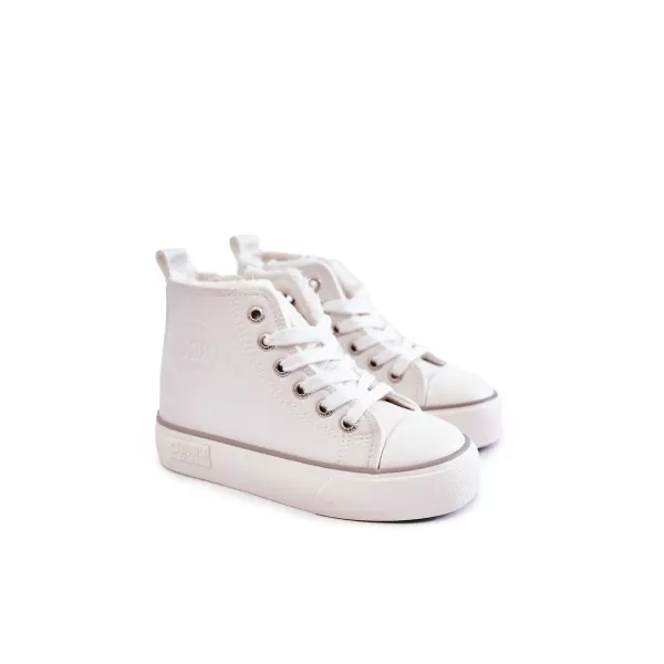  Gyermek tornacipő BIG STAR KK374227 WHITE Big Star Shoes 