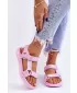 Női szandál BIG STAR LL274A100 PINK Big Star Shoes