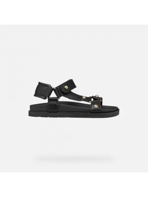 Lány szandál GEOX SANDAL FOAMMENTERA J65P0D000BCC9999 FEKETE